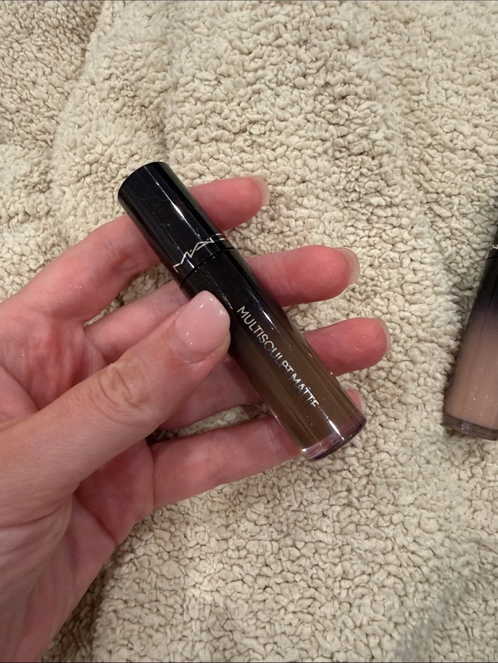 MAC cosmetics multi sculpt matte liquid eyeshadow + all over colour